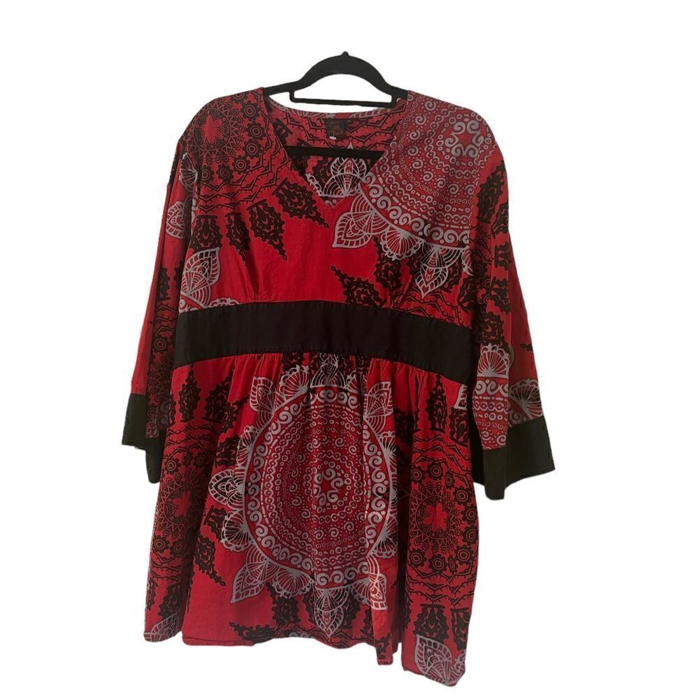 Aller Simplement tunic top sz 1X